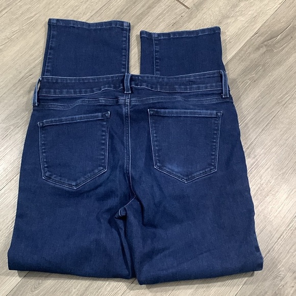 NYDJ Maryland Straight DarkWash Stretch Jeans size 12 - Picture 3 of 10